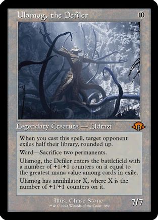 Ulamog, the Defiler (Retro Frame) - Modern Horizons 3 #389