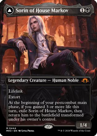 Sorin of House Markov (Borderless) - Modern Horizons 3 #444