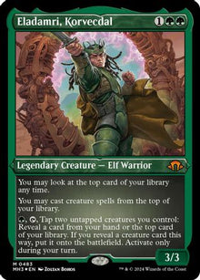 Eladamri, Korvecdal (Foil Etched) - Modern Horizons 3 #483