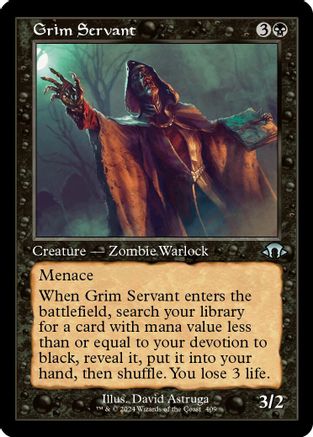 Grim Servant (Retro Frame) - Modern Horizons 3 #409
