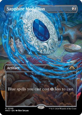 Sapphire Medallion (Borderless) - Modern Horizons 3 #349