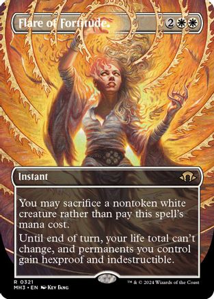 Flare of Fortitude (Borderless) - Modern Horizons 3 #321