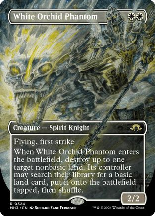 White Orchid Phantom (Borderless) - Modern Horizons 3 #324