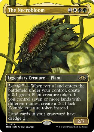 The Necrobloom (Borderless) - Modern Horizons 3 #378