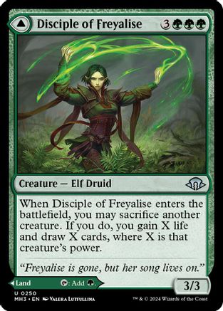 Disciple of Freyalise - Modern Horizons 3 #250