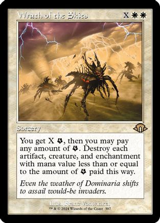 Wrath of the Skies (Retro Frame) - Modern Horizons 3 #397