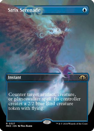 Strix Serenade (Borderless) - Modern Horizons 3 #327