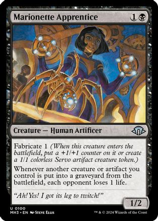 Marionette Apprentice - Modern Horizons 3 #100