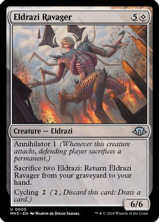 Eldrazi Ravager - Modern Horizons 3 #5