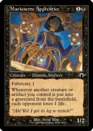 Marionette Apprentice (Retro Frame) - Modern Horizons 3 #410