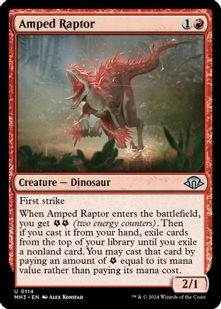 Amped Raptor - Modern Horizons 3 #114