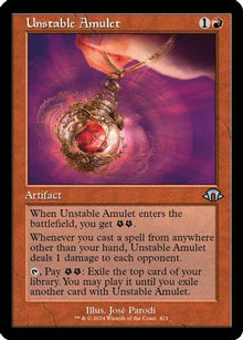 Unstable Amulet (Retro Frame) - Modern Horizons 3 #421