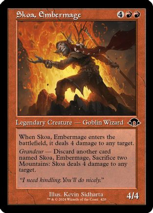 Skoa, Embermage (Retro Frame) - Modern Horizons 3 #420