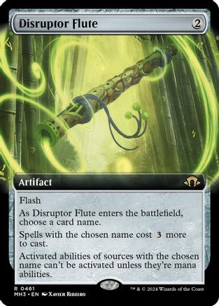 Disruptor Flute (Extended Art) - Modern Horizons 3 #461