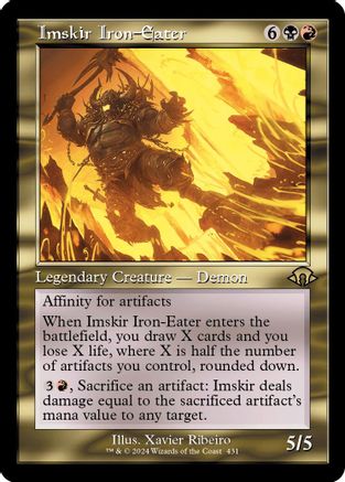 Imskir Iron-Eater (Retro Frame) - Modern Horizons 3 #431