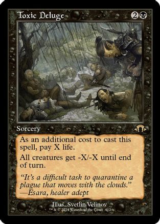 Toxic Deluge (Retro Frame) - Modern Horizons 3 #412