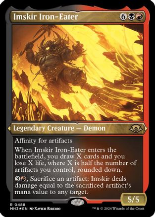 Imskir Iron-Eater (Foil Etched) - Modern Horizons 3 #488