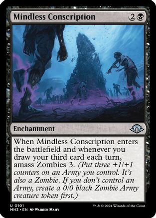 Mindless Conscription - Modern Horizons 3 #101