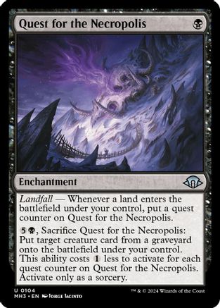 Quest for the Necropolis - Modern Horizons 3 #104