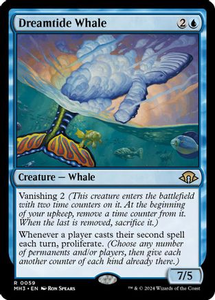 Dreamtide Whale - Modern Horizons 3 #59