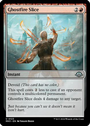 Ghostfire Slice - Modern Horizons 3 #123