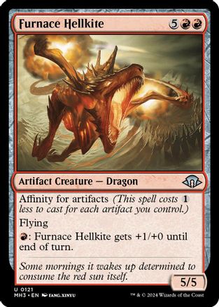 Furnace Hellkite - Modern Horizons 3 #121