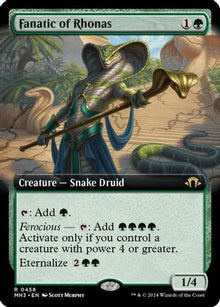 Fanatic of Rhonas (Extended Art) - Modern Horizons 3 #458