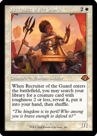 Recruiter of the Guard (Retro Frame) - Modern Horizons 3 #395