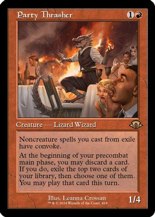 Party Thrasher (Retro Frame) - Modern Horizons 3 #419