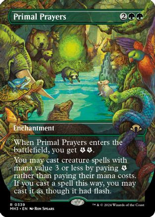 Primal Prayers (Borderless) - Modern Horizons 3 #339