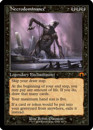 Necrodominance (Retro Frame) - Modern Horizons 3 #411