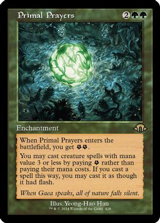 Primal Prayers (Retro Frame) - Modern Horizons 3 #429