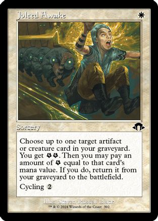 Jolted Awake (Retro Frame) - Modern Horizons 3 #392