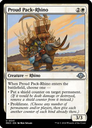 Proud Pack-Rhino - Modern Horizons 3 #41
