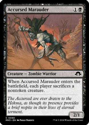 Accursed Marauder - Modern Horizons 3 #80