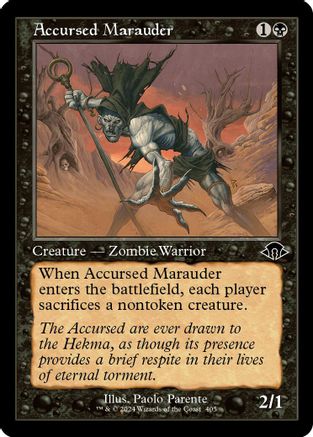 Accursed Marauder (Retro Frame) - Modern Horizons 3 #405