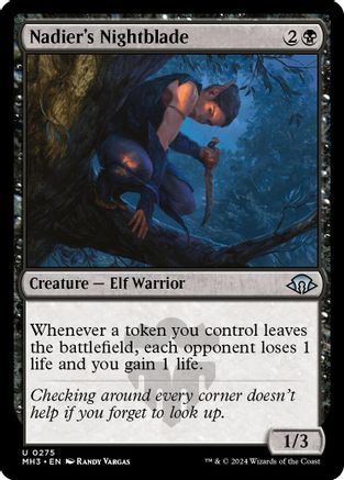 Nadier's Nightblade - Modern Horizons 3 #275