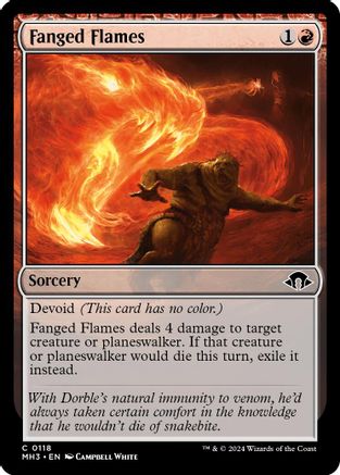 Fanged Flames - Modern Horizons 3 #118