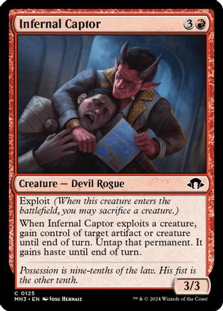 Infernal Captor - Modern Horizons 3 #125