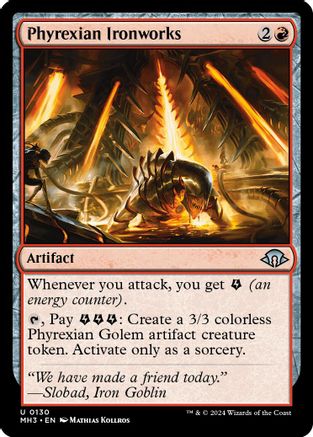 Phyrexian Ironworks - Modern Horizons 3 #130