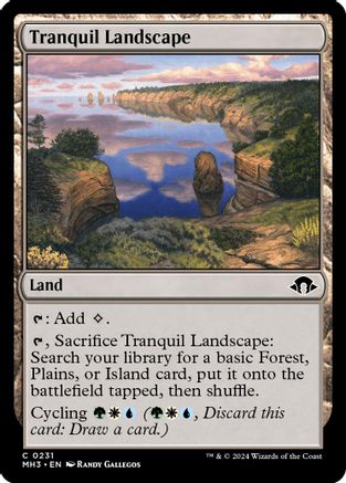 Tranquil Landscape - Modern Horizons 3 #231