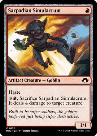 Sarpadian Simulacrum - Modern Horizons 3 #135
