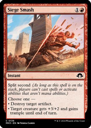 Siege Smash - Modern Horizons 3 #136
