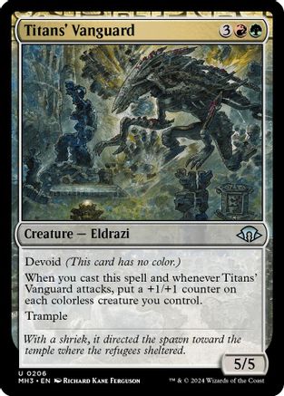 Titans' Vanguard - Modern Horizons 3 #206