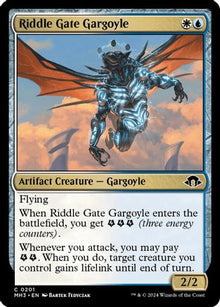 Riddle Gate Gargoyle - Modern Horizons 3 #201