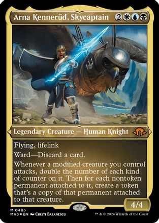 Arna Kennerud, Skycaptain (Foil Etched) - Modern Horizons 3 #485