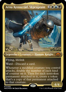 Arna Kennerud, Skycaptain (Foil Etched) - Modern Horizons 3 #485