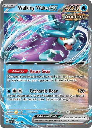 Walking Wake ex - 127 - SV: Scarlet & Violet Promo Cards #127