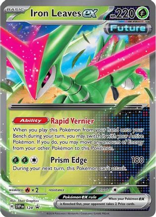 Iron Leaves ex - 128 - SV: Scarlet & Violet Promo Cards #128