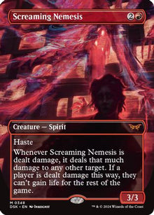 Screaming Nemesis (Borderless) - Duskmourn: House of Horror #348